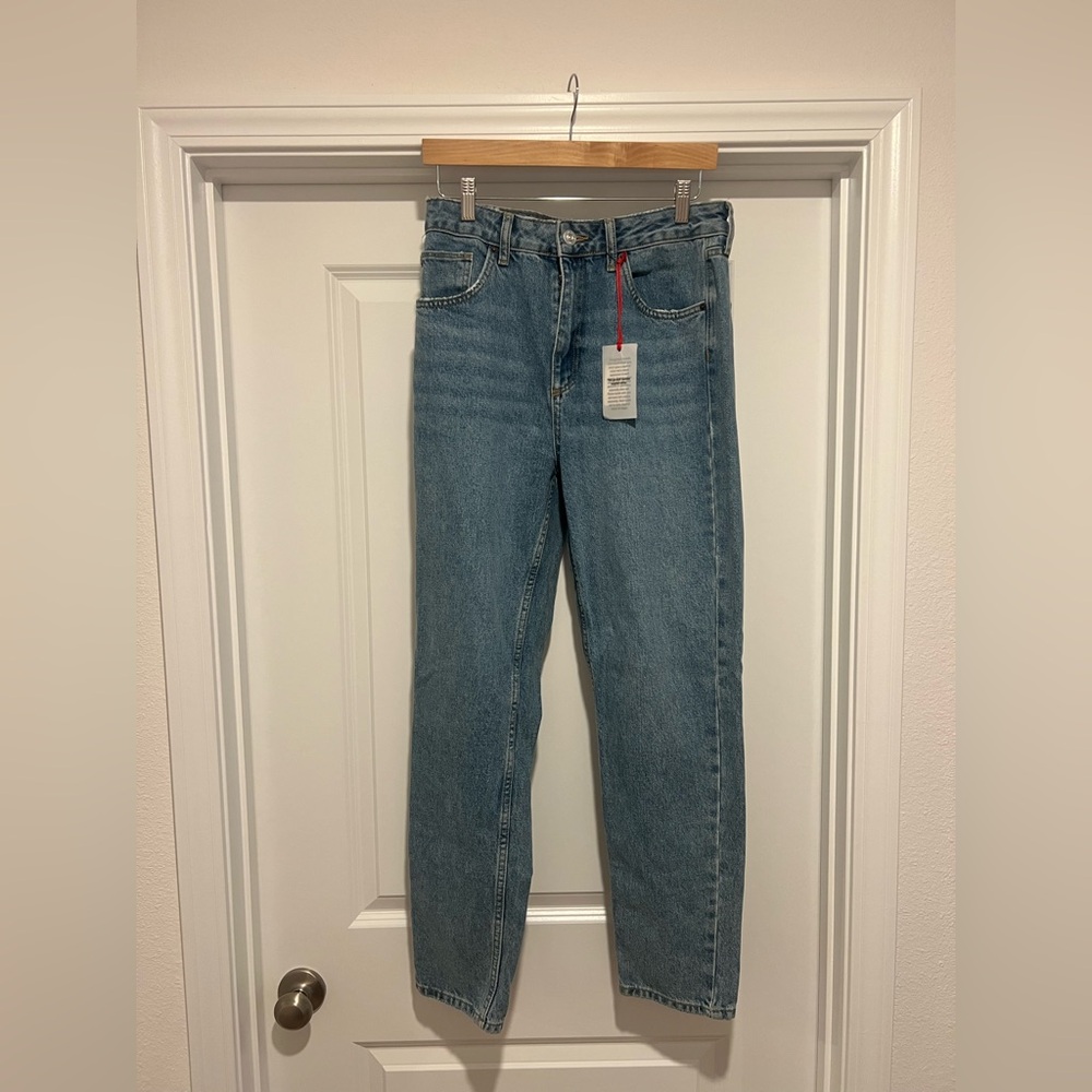 BDG Blue Straight Leg Jeans